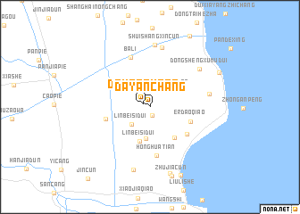 map of Dayanchang