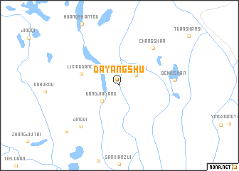 map of Dayangshu
