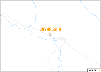 map of Dayangshu