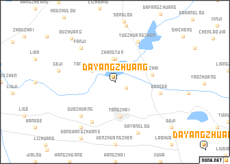 map of Dayangzhuang