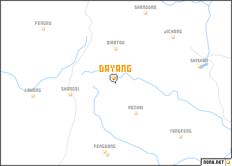 map of Dayang