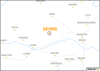 map of Dayang