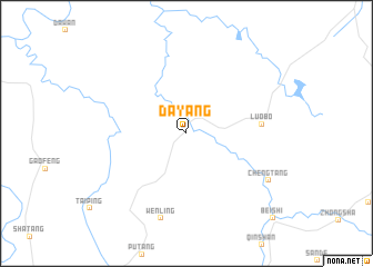 map of Dayang