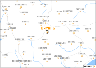 map of Dayang