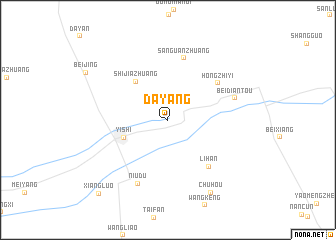 map of Dayang