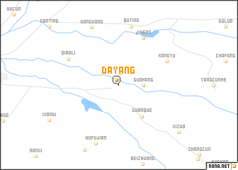 map of Dayang