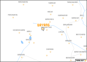 map of Dayang