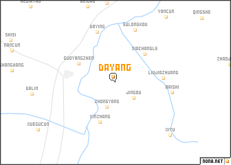 map of Dayang