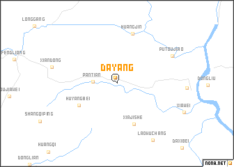 map of Dayang