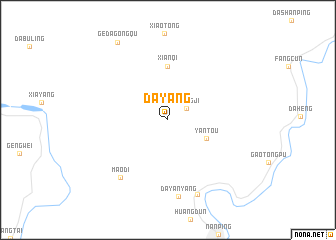 map of Dayang