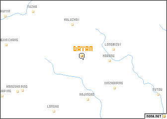map of Dayan