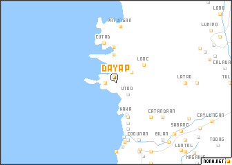 map of Dayap