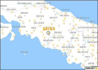 map of Dayap