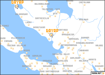 map of Dayap