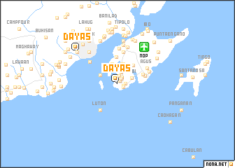 map of Day-as