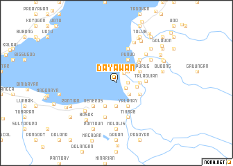 map of Dayawan