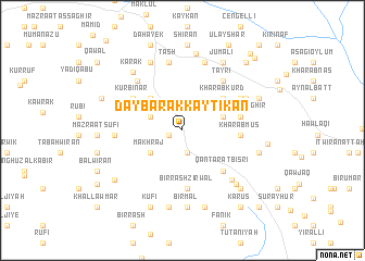 map of Daybarak Kaytikān