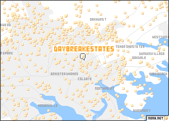 map of Daybreak Estates