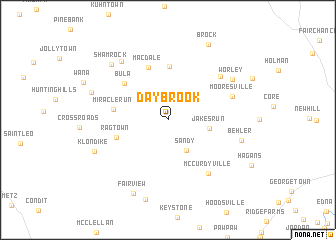 map of Daybrook