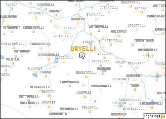 map of Dayelli