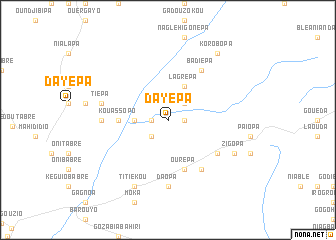 map of Dayépa