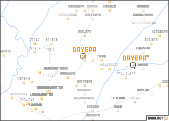 map of Dayépa