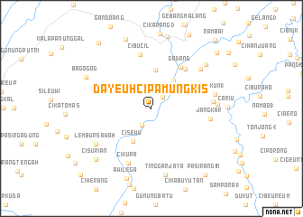 map of Dayeuhcipamungkis