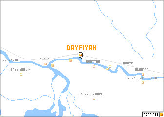 map of Dayfīyah