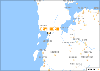 map of Dayhagan