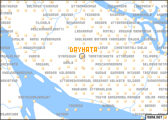 map of Dayhāta