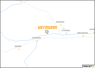 map of Dayingpan