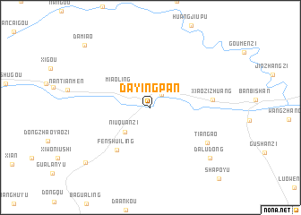 map of Dayingpan
