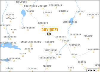 map of Dayingzi