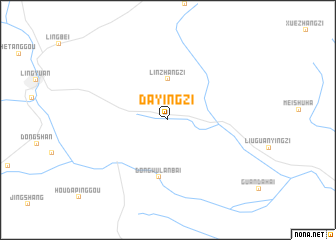 map of Dayingzi