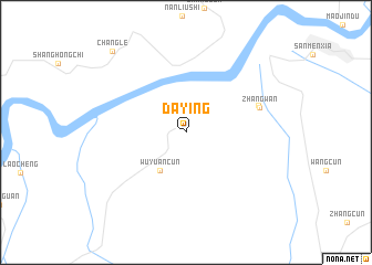 map of Daying