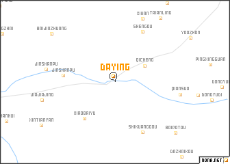 map of Daying