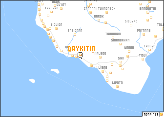 map of Daykitin