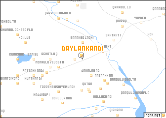 map of Dāylān Kandī