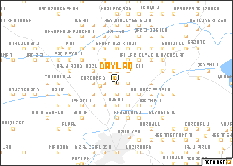 map of Dāylāq