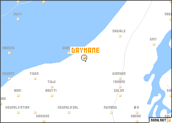 map of Daymane