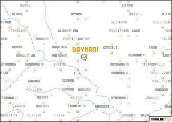 map of Daymani