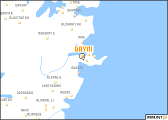 map of Daynī