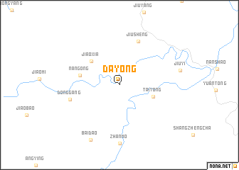 map of Dayong