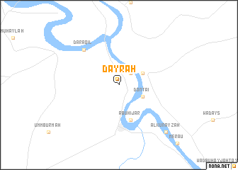 map of Dayrah