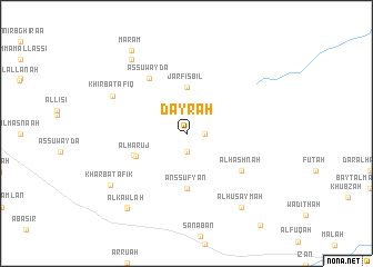 map of Dayrah