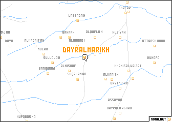 map of Dayr al Marikh