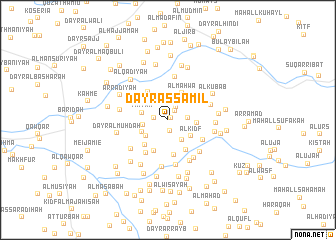 map of Dayr aş Şamīl