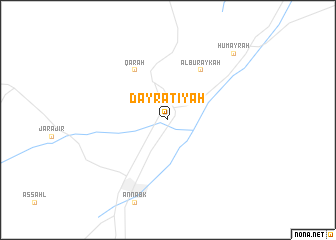 map of Dayr ‘Aţīyah
