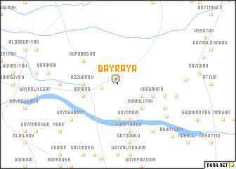 map of Dayr Aya