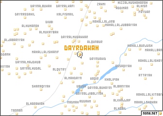 map of Dayr Dāwah